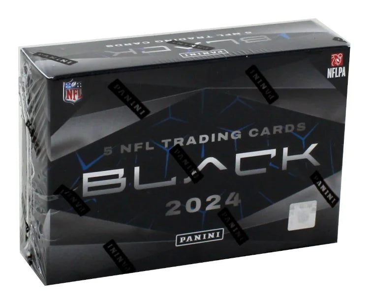 2024 Panini Black Football Hobby 12 Box Case (Ships Sealed Only) - B15