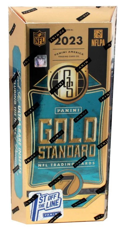 2023 Panini Gold Standard Football 1st Off The Line Hobby 12 Box Case (Ships Sealed Only) - B10