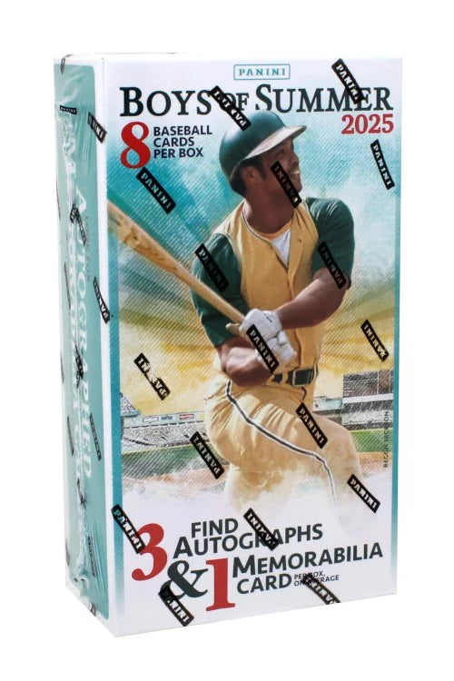 2025 Panini Boys of Summer Baseball Hobby 8 Box Case (Ships Sealed Only) - B9