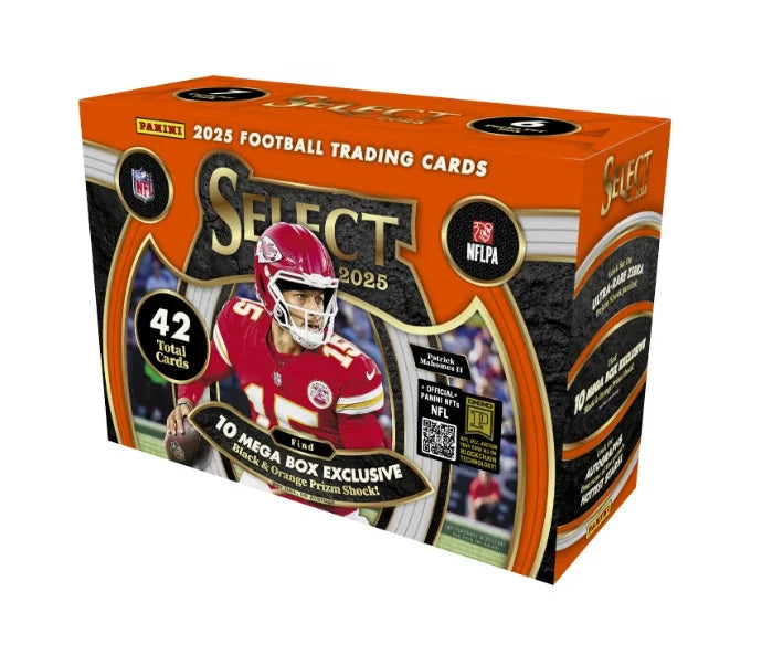 2025 Panini Select Football Hobby Mega 20 Box Case (Ships Sealed Only) - B8