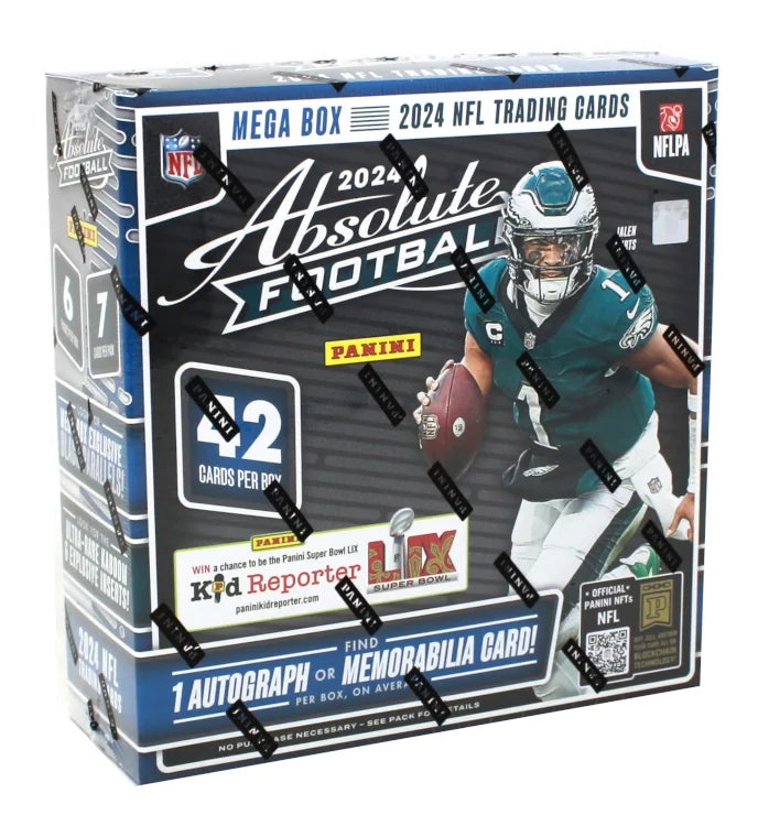 2024 Panini Absolute Football Mega 20 Box Lot (Ships Sealed Only) - B6