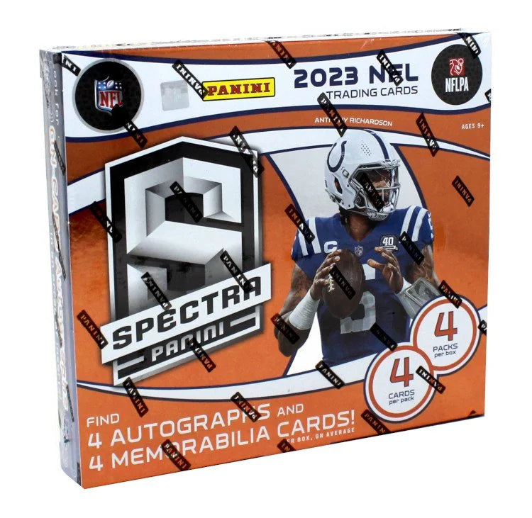 2023 Panini Spectra Football Hobby 8 Box Case (Ships Sealed Only) - B8