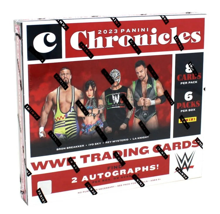 2023 Panini Chronicles WWE Hobby 12 Box Case (Ships Sealed Only) - B4