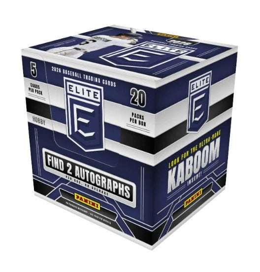 2026 Panini Donruss Elite Baseball Hobby 12 Box Case (Ships Sealed Only) - B12
