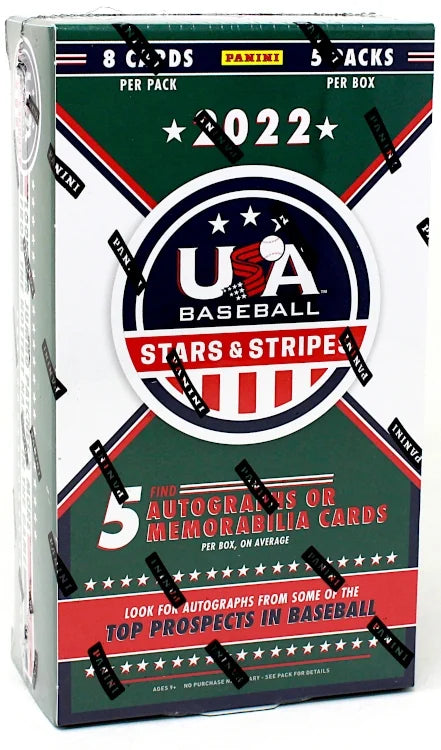 2021 Panini Stars and Stripes Baseball Hobby 20 Box Case (Ships Sealed Only) - B10