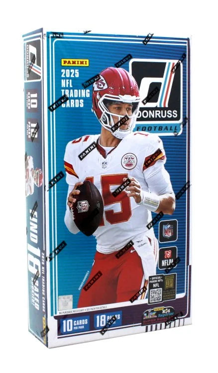 2025 Panini Donruss Football Hobby Case | 18 Boxes (Ships Sealed Only)