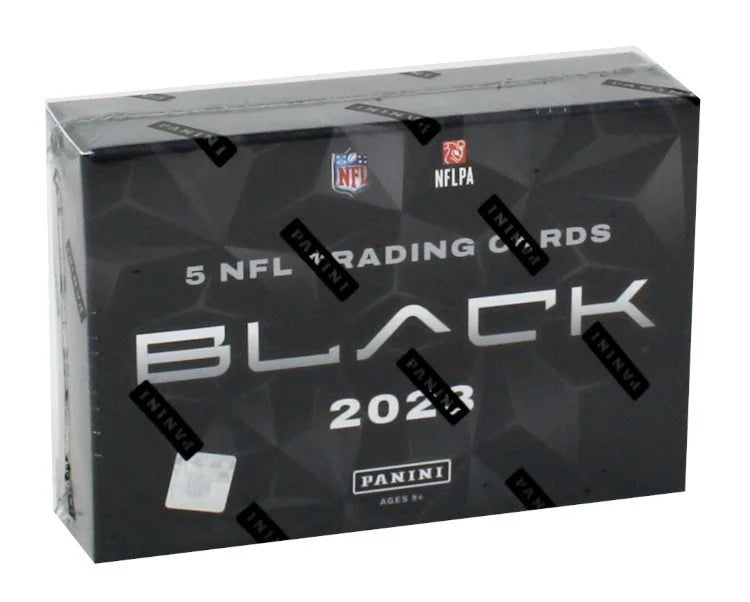 2023 Panini Black Football Hobby 12 Box Case (Ships Sealed Only) - B16