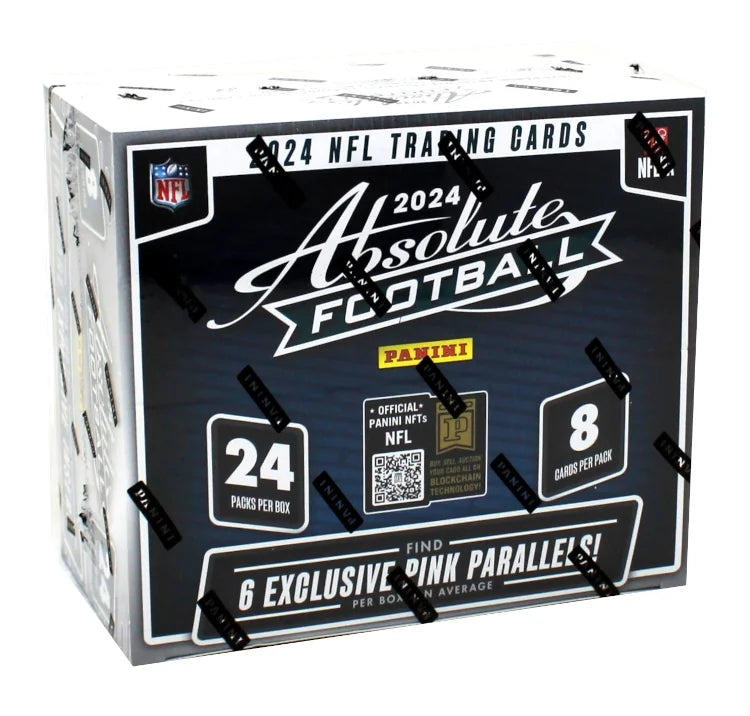 2024 Panini Absolute Football Retail 20 Box Case (Ships Sealed Only) - B10