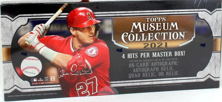 2021 Topps Museum Collection Baseball Hobby 12 Box Case (Ships Sealed Only) - B16