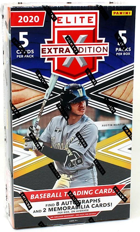 2020 Panini Elite Extra Edition Baseball Hobby 20 Box Case (Ships Sealed Only) - B30