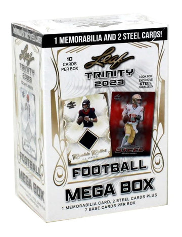 2023 Leaf Trinity Football Mega 20 Box Case (Ships Sealed Only) - B12