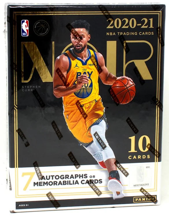 2020-21 Panini Noir Basketball Hobby 4 Box Case (Ships Sealed Only) - B35