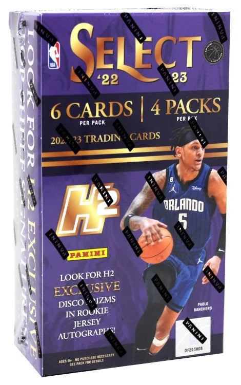 2022-23 Panini Select Basketball H2 20 Box Case (Ships Sealed Only) - B17