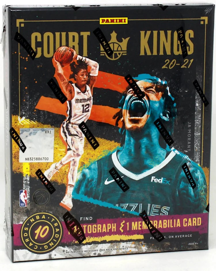 2020-21 Panini Court Kings Basketball Hobby 16 Box Case (Ships Sealed Only) - B28
