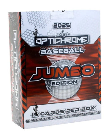 2025 Leaf Optichrome Baseball Jumbo 8 Box Case (Ships Sealed Only) - B12