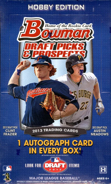 2013 Bowman Draft Picks & Prospects Baseball Hobby | 12 Box Case (Ships Sealed Only)