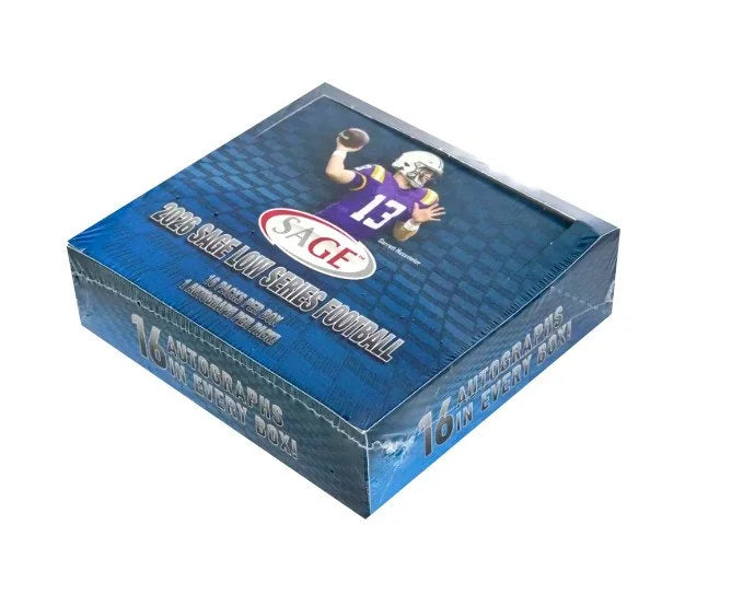 2026 Sage Football Low Series Hobby 16 Box Case - B4