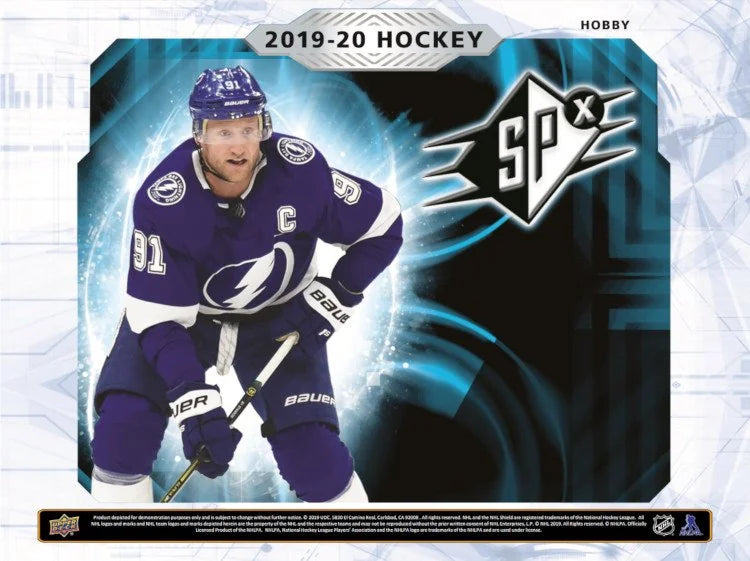 2019-20 Upper Deck SPx Hockey Hobby 10 Box Case (Ships Sealed Only) - B24
