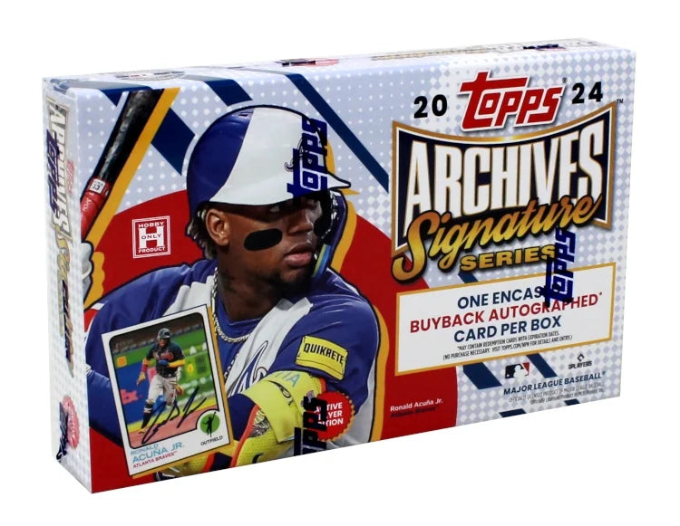 2024 Topps Archives Signature Series Baseball Box (Ships Sealed Only) - B