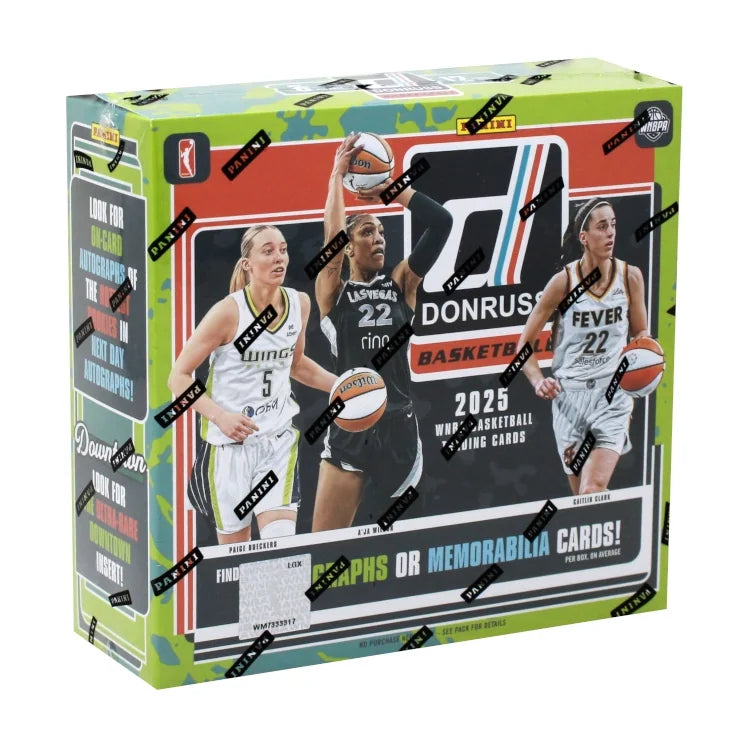 2025 Panini Donruss WNBA Basketball Hobby Box (Ships Sealed Only)