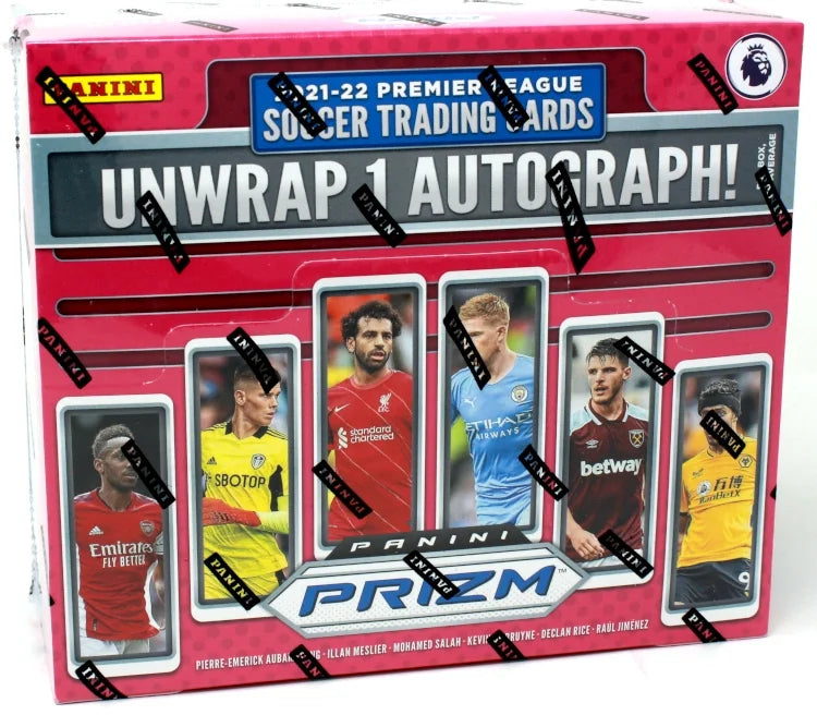 2021-22 Panini Prizm Premier League Soccer Hobby Case | 12 Boxes (Ships Sealed Only)