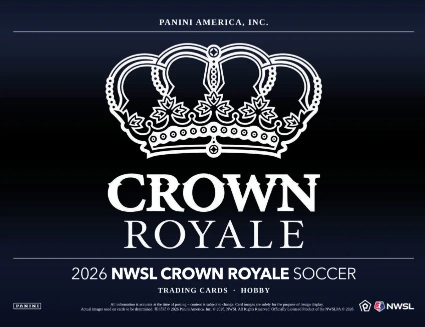 2026 Panini Crown Royale NWSL Soccer Hobby Box (Ships Sealed Only) - B