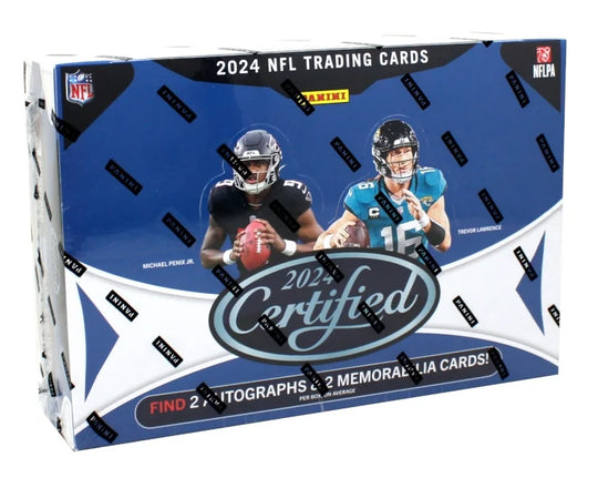 2024 Panini Certified Football Hobby 16 Box Case (Ships Sealed Only) - B64 | P4115278
