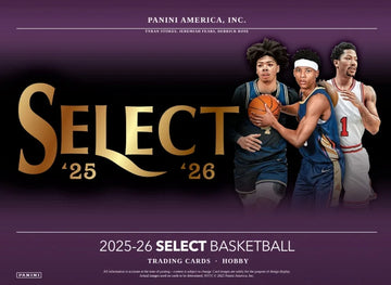 2025-26 Panini Select Basketball Hobby 12 Box Case (Ships Sealed Only) - B6 | P4116314