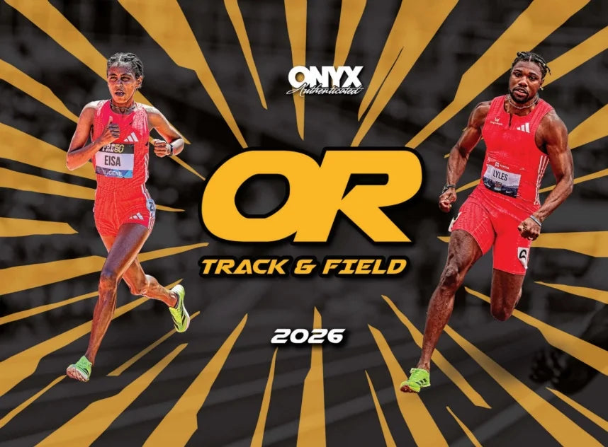 2026 Onyx Track and Field Trading Cards | 8 Box Case (Ships Sealed Only)