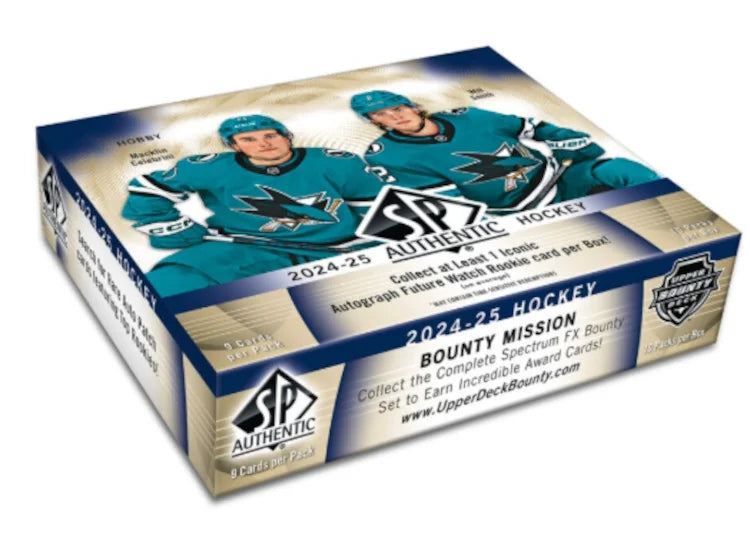 2024-25 Upper Deck SP Authentic Hockey Hobby Box (Ships Sealed Only)