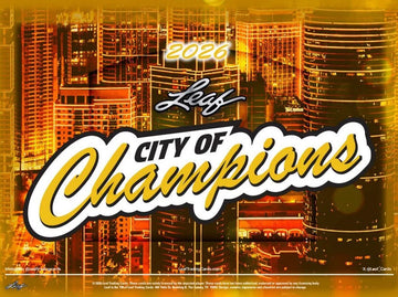 2026 Leaf City of Champions 10 Box Case (Ships Sealed Only)