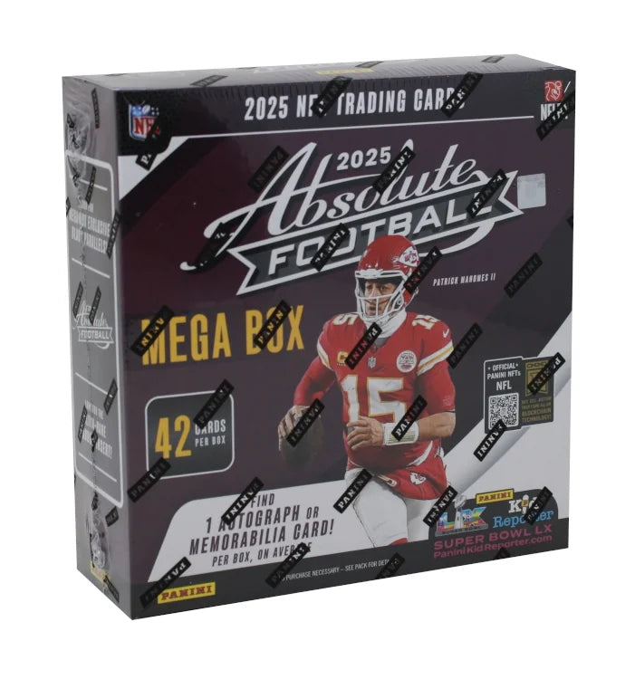 2025 Panini Absolute Football Mega 20 Box Case (Ships Sealed Only)