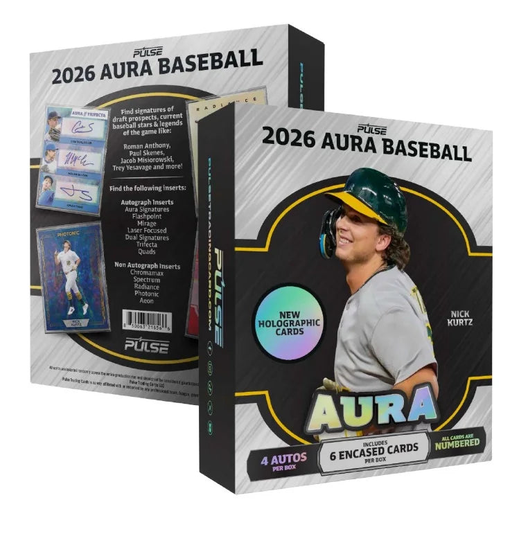 2026 Pulse Aura Baseball Hobby Box | Pulse Chromium Technology