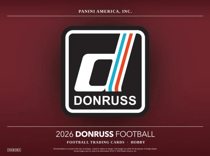 2026 Panini Donruss Football Hobby Box (Ships Sealed Only) - B