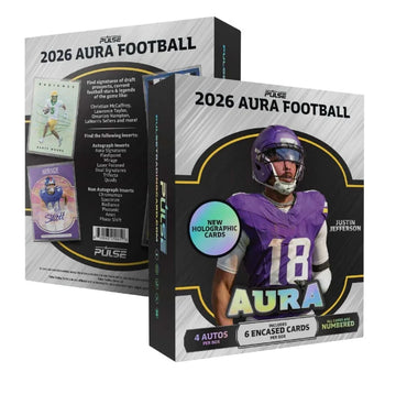 2026 Pulse Aura Football Hobby 10 Box Case