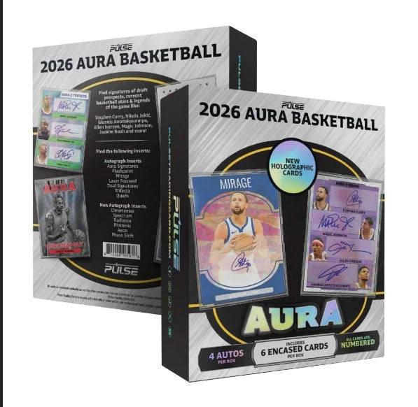 2026 Pulse Aura Basketball Hobby 10 Box Case