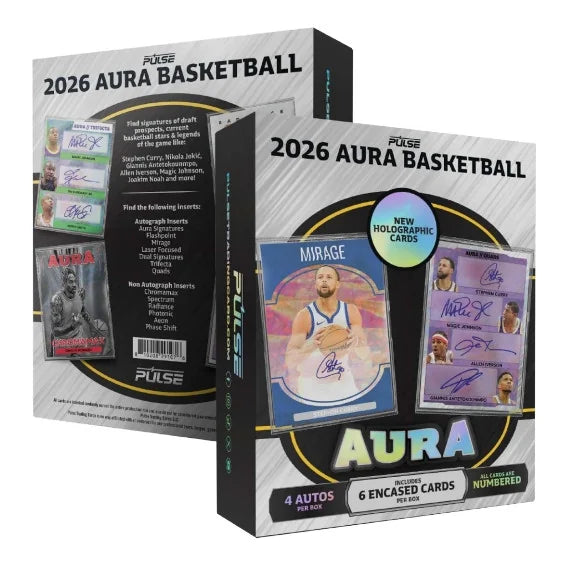 2026 Pulse Aura Basketball Hobby Box | 4 Autographs Per Box