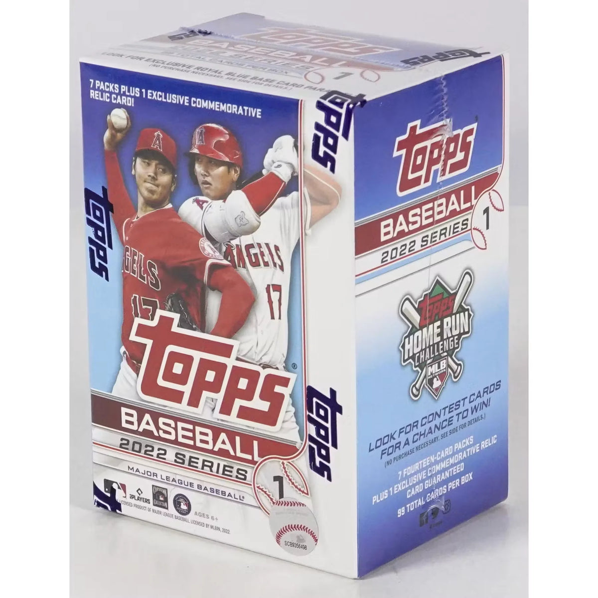 2022 Topps Series 1 Baseball 7-Pack Blaster Box | Relic Card (Ships Sealed Only)
