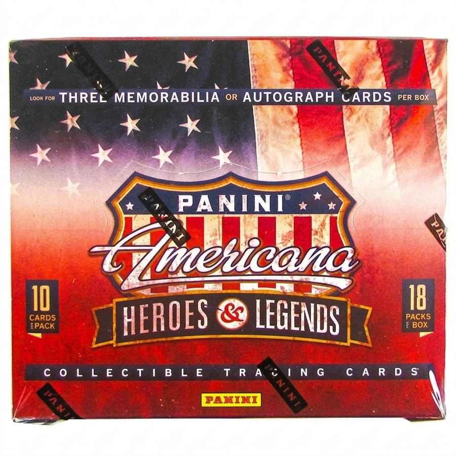 2012 Panini Americana Heroes & Legends Hobby Box (Ships Sealed Only)
