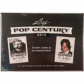 2014 Leaf Pop Century Hobby Box | Entertainment Autographs (Ships Sealed Only)