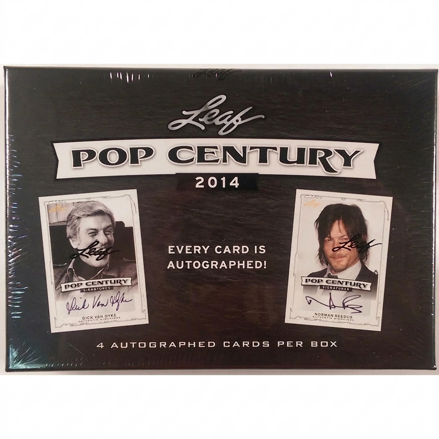 2014 Leaf Pop Century Hobby Box | Entertainment Autographs (Ships Sealed Only)