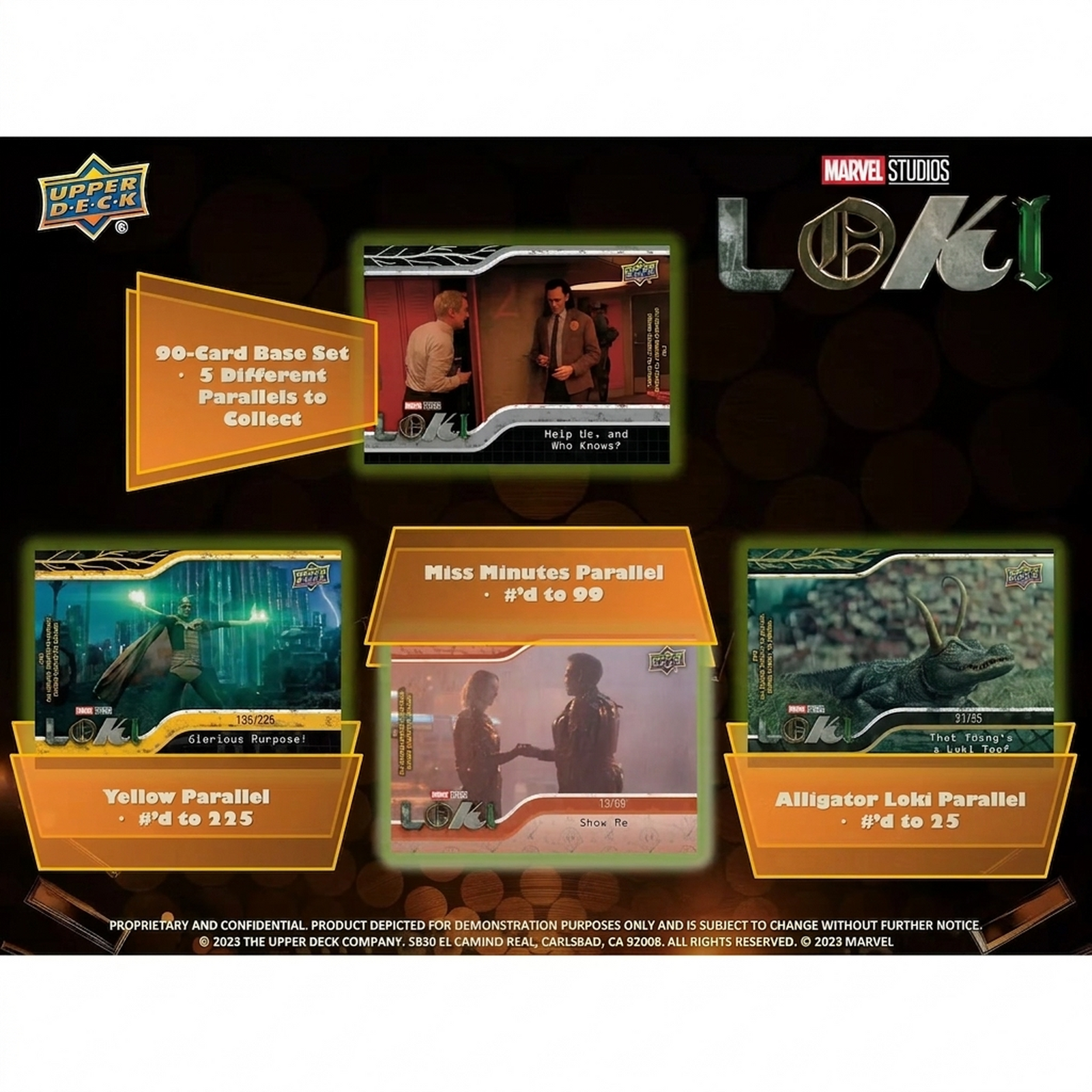 2023 Upper Deck Marvel Studios Loki Hobby Box (Ships Sealed Only) - D2