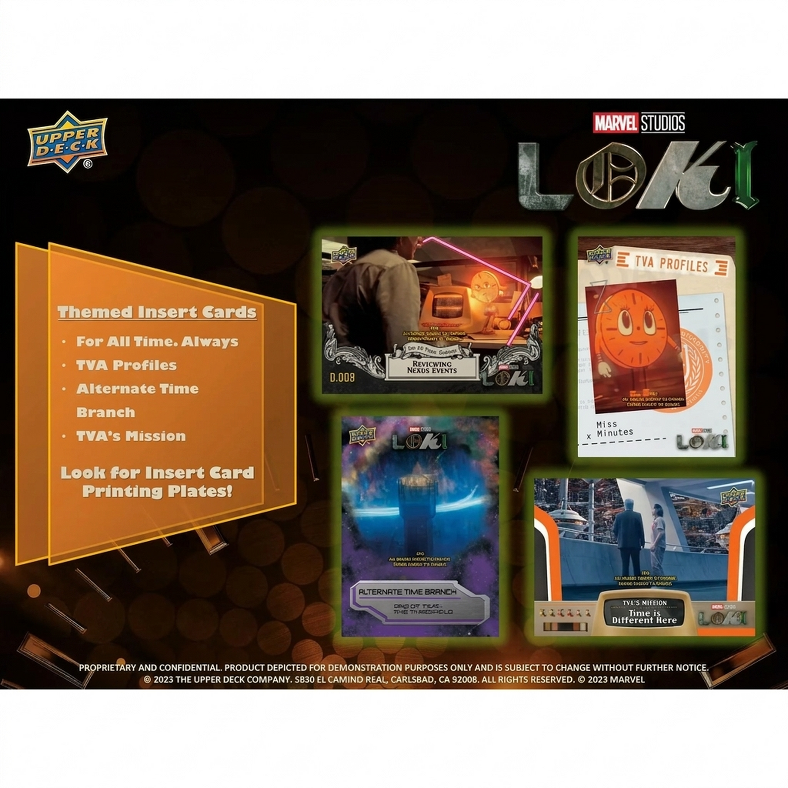 2023 Upper Deck Marvel Studios Loki Hobby Box (Ships Sealed Only) - D2