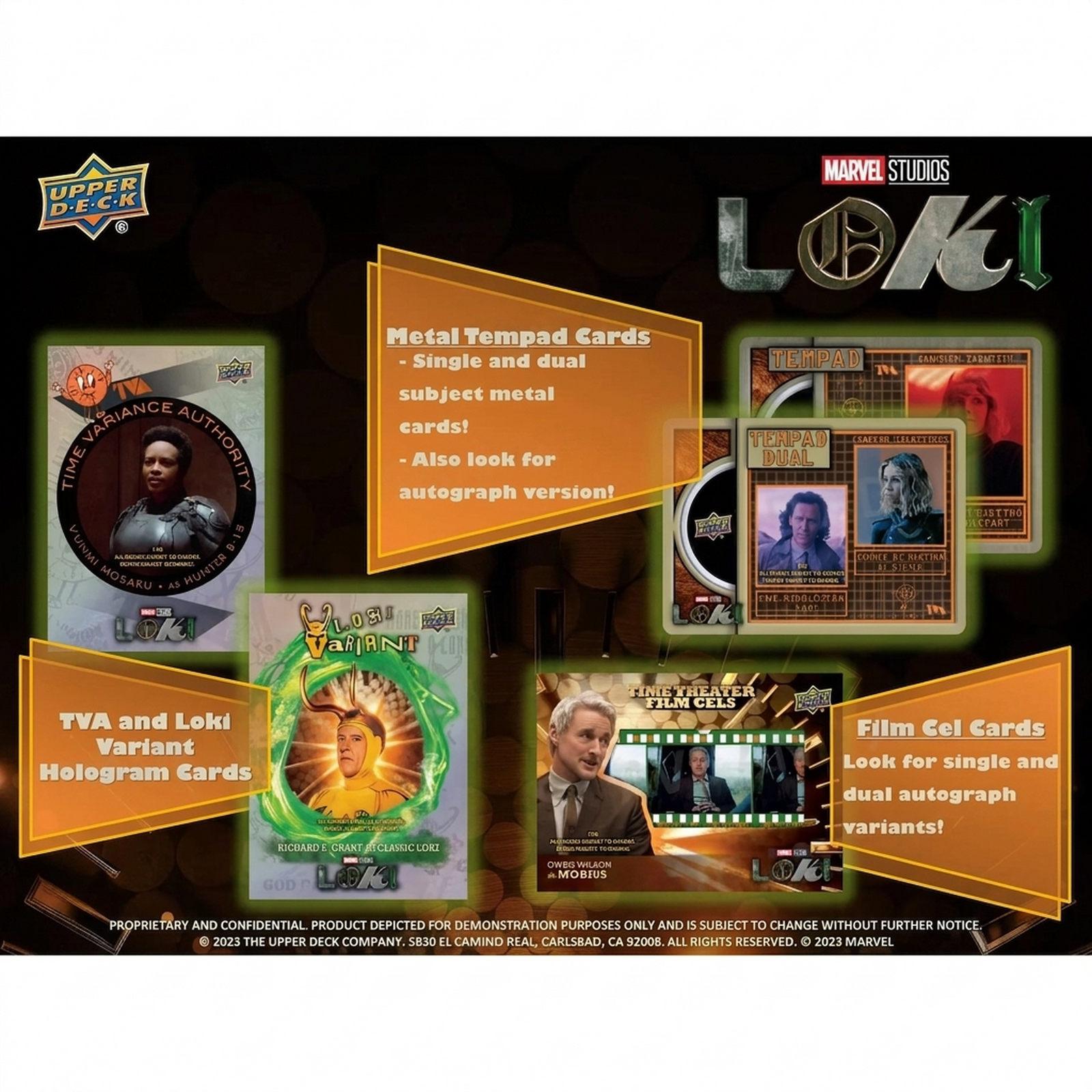 2023 Upper Deck Marvel Studios Loki Hobby Box (Ships Sealed Only) - D2