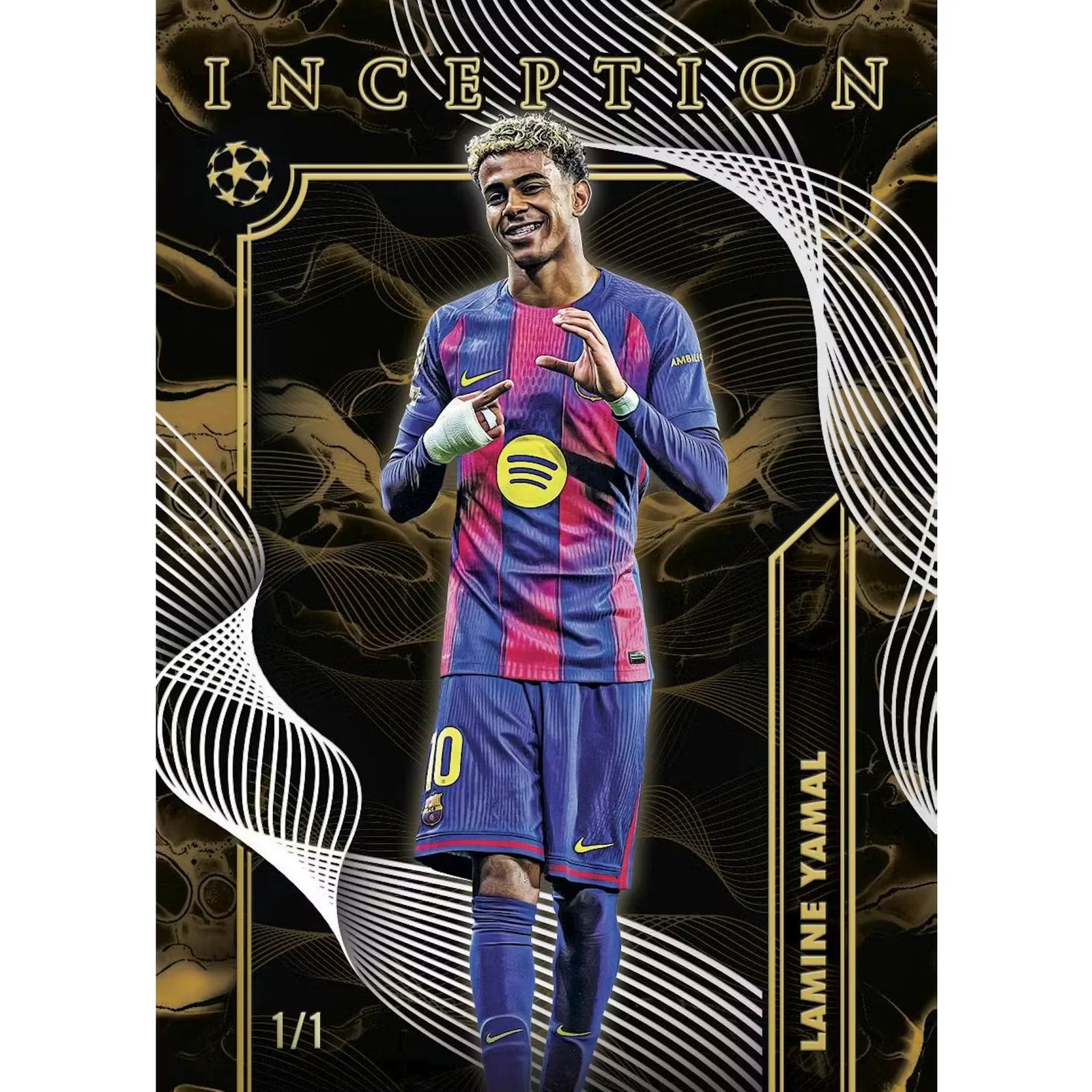 2025-26 Topps Inception UEFA Club Competitions Soccer Hobby 8-Box Case (Ships Sealed Only)