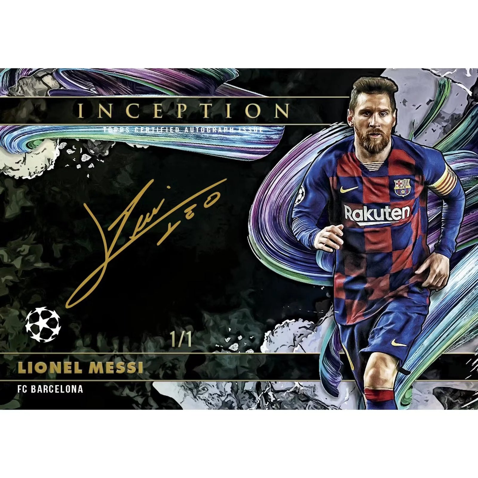 2025-26 Topps Inception UEFA Club Competitions Soccer Hobby 8-Box Case (Ships Sealed Only)