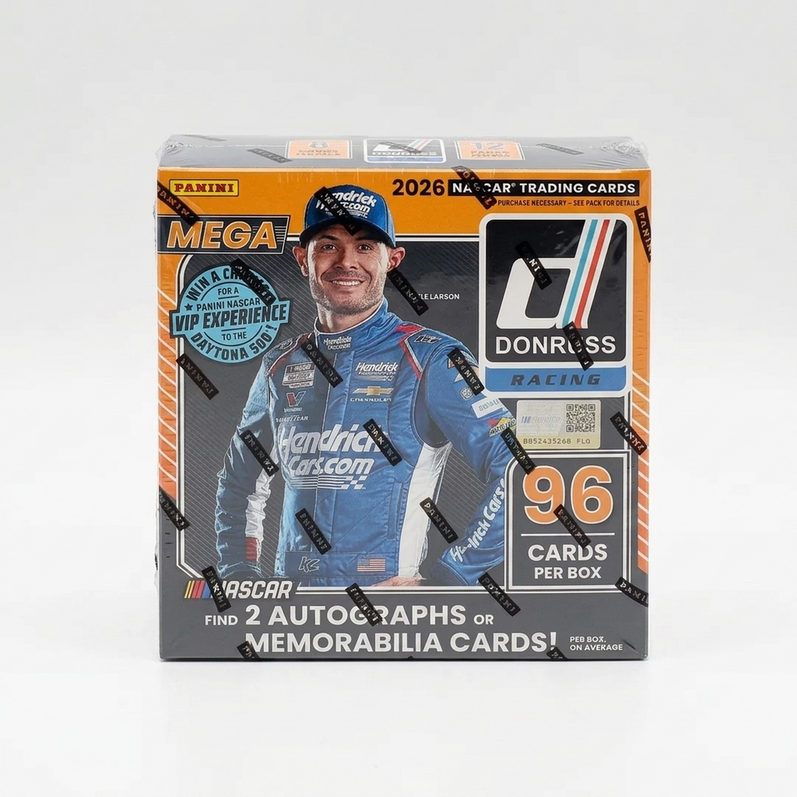 2026 Panini Donruss NASCAR Racing Mega 20-Box Case (Ships Sealed Only) - D
