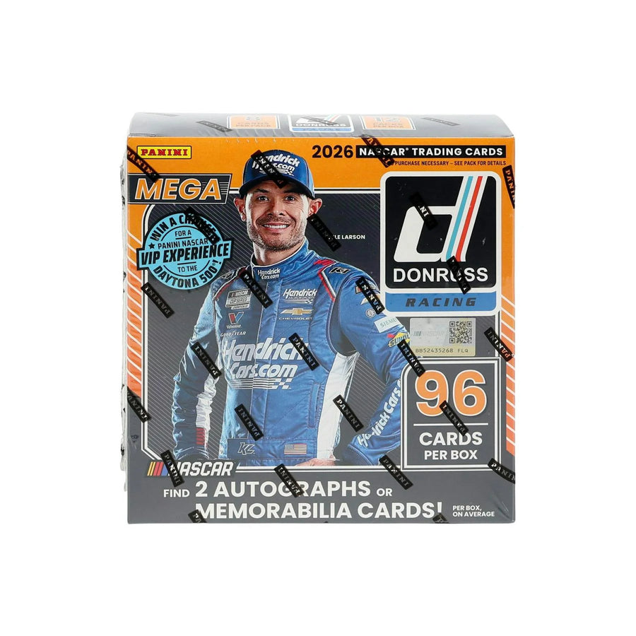 2026 Panini Donruss NASCAR Racing Mega Box (Ships Sealed Only)
