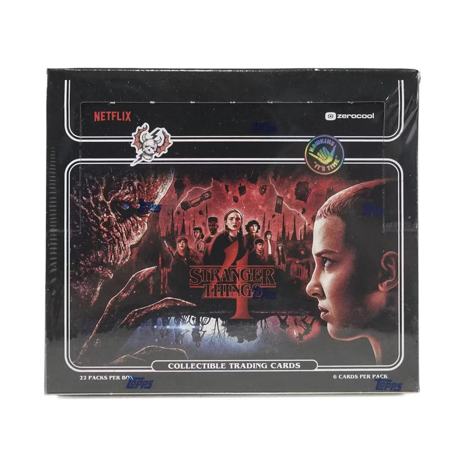 Stranger Things Season 4 Trading Card Hobby Box | 2023 zerocool