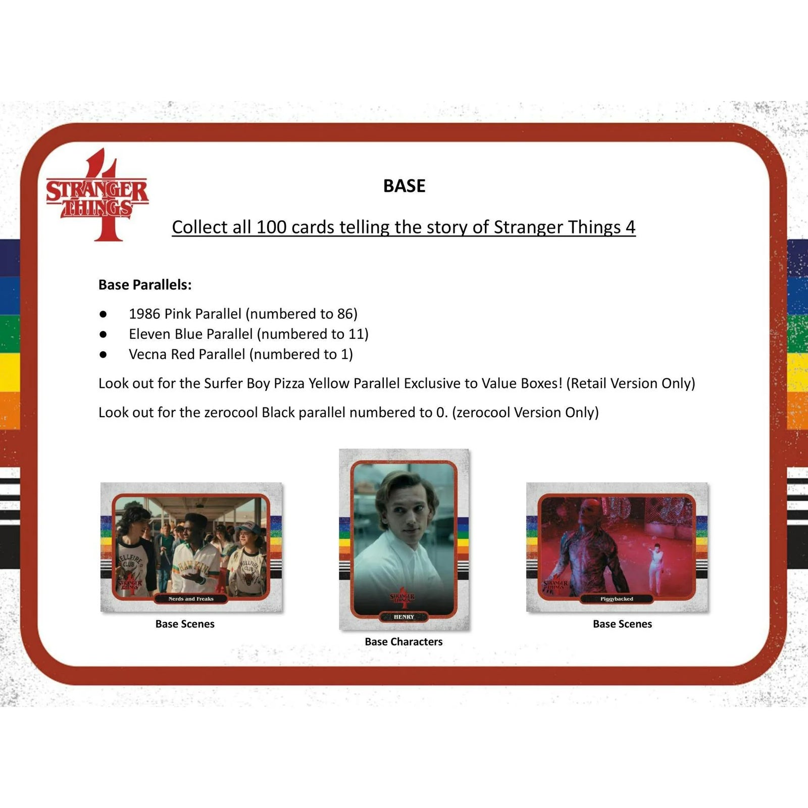 Stranger Things Season 4 Trading Card Hobby Box | 2023 zerocool